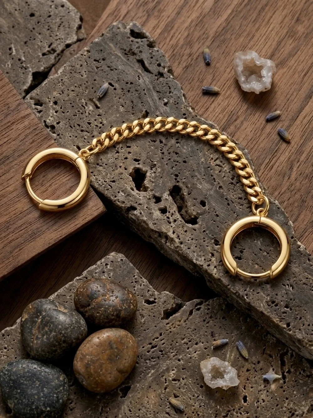 14k Gold-Filled Two Hole Earring Connector